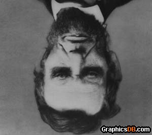 Abraham Lincoln Optical Illusion